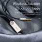 Baseus USB Bluetooth Adapter Dongle Cable For Car 3.5mm Jack Aux Bluetooth 5.0