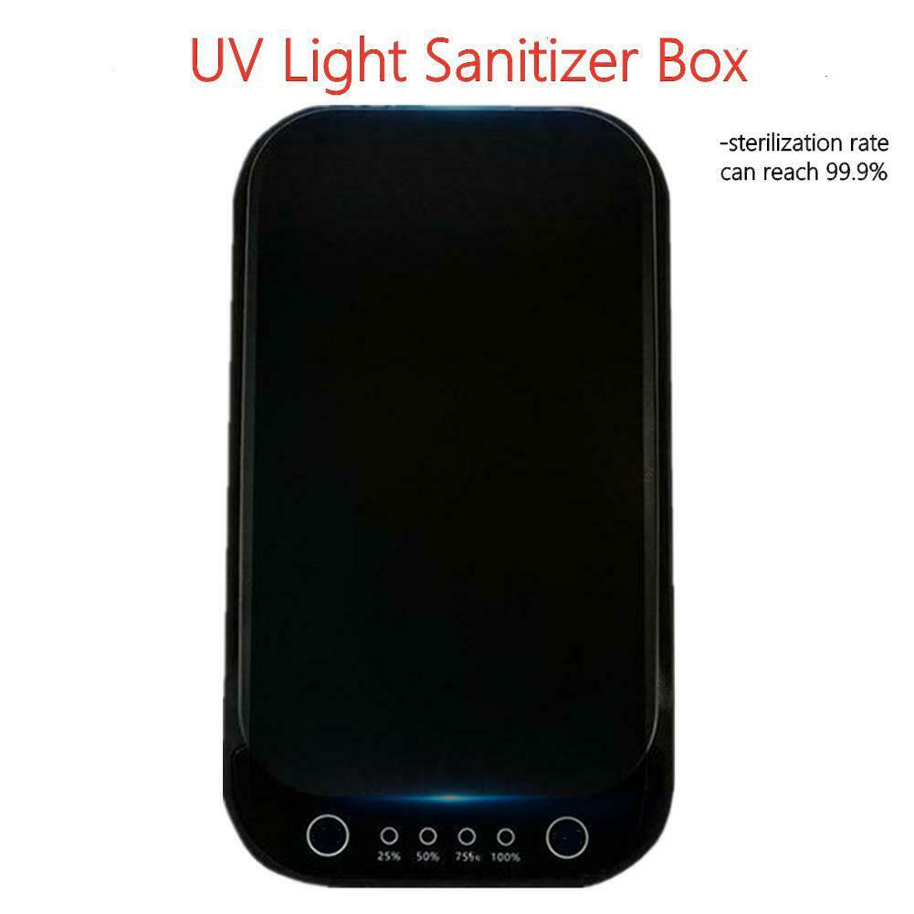 UV Light Sanitizer Box with Wireless Fast Charging and Aromatherapy Function,