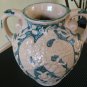 Antique ceramic vase original handmade old