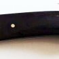Kitchen Home knife with wooden handle and handmade decoration