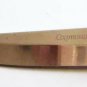 Kitchen Home knife with wooden handle and handmade decoration