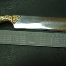 KITCHEN Knife HOME Handmade German Steel brass and deer antler NEW