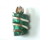 11.90 Carats Natural Pariba Tourmaline Crystal in Silver Wire wrap Art