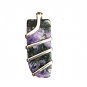 57 ct Natural Russia Charoite Crystal Gems in Sterling Silver Art Wrap Pendant