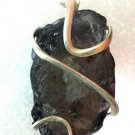 36ct PURPLISH BLUE NATURAL100% UNHEATED IOLITE Sterling Silver Pendant