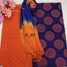 deshi unstitched cotton 3pcs - fu002-fma