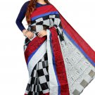 tangail half silk saree - ns0007 - nos