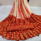 Najmeen Chiffon Jaquard Patti Shibori Saree - 03 - Ami