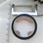 Peculiar leather necklaces in various patterns of stainless steel and enamel (012)