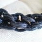 Peculiar leather necklaces in various patterns of stainless steel and enamel (011)