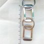 Peculiar leather necklaces in various patterns of stainless steel and enamel (011)