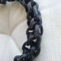 Peculiar leather necklaces in various patterns of stainless steel and enamel (010)