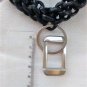 Peculiar leather necklaces in various patterns of stainless steel and enamel (010)