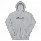 Pablo Picasso Dachshund Dog (Lump) Artwork Unisex Hoodie