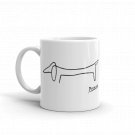 Pablo Picasso Dachshund Dog (Lump) Artwork Mug