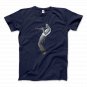 Miles Davis Playing his Trumpet Artwork T-Shirt