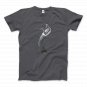 Miles Davis Playing his Trumpet Artwork T-Shirt