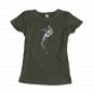 Miles Davis Playing his Trumpet Artwork T-Shirt