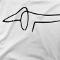 Pablo Picasso Dachshund Dog (Lump) Artwork T-Shirt
