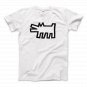 Keith Haring The Barking Dog Icon, 1990 Street Art T-Shirt