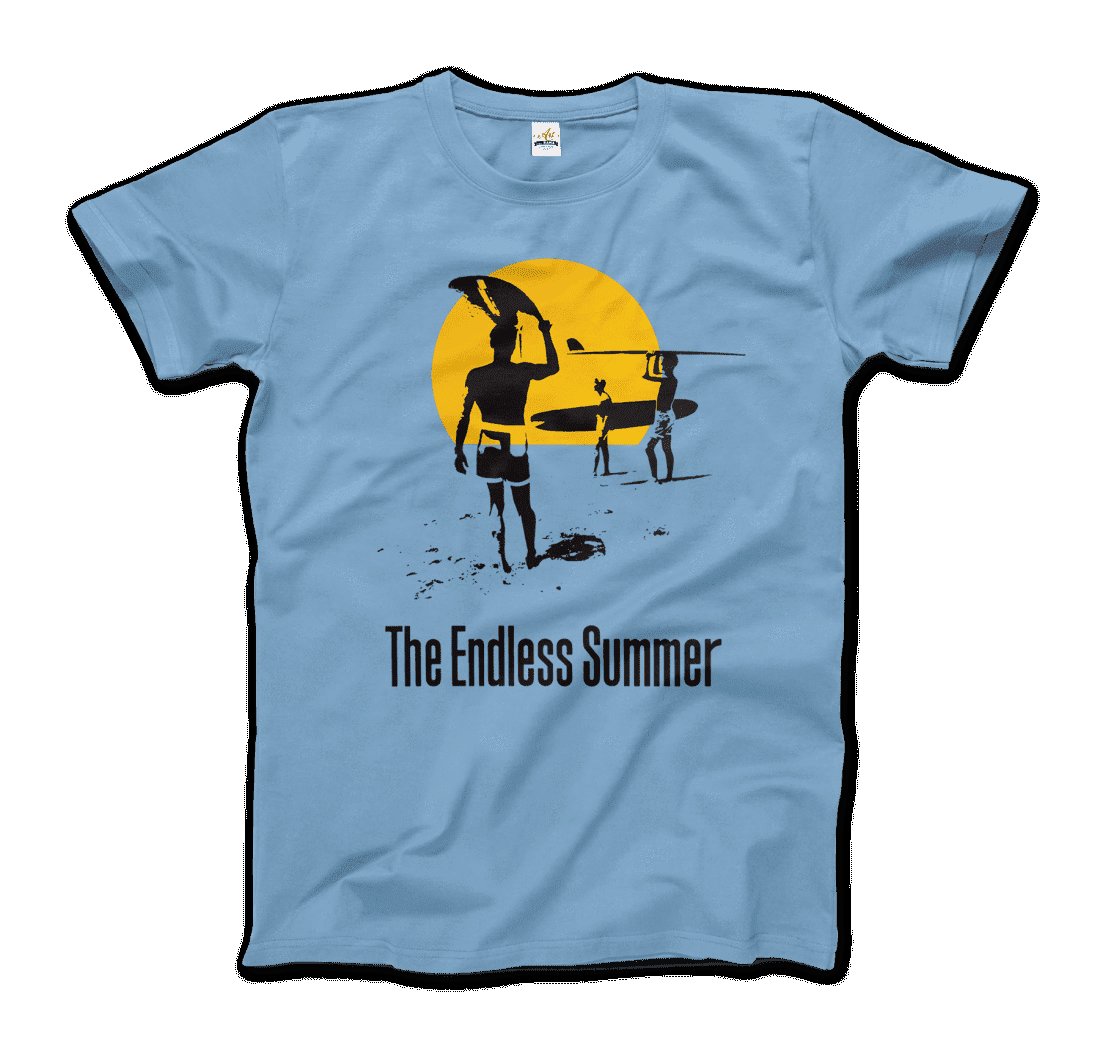 The Endless Summer 1966 Surf Documentary Artwork T-Shirt