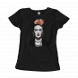 Frida Kahlo With Flowers Poster Artwork T-Shirt