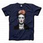 Frida Kahlo With Flowers Poster Artwork T-Shirt