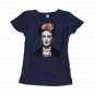 Frida Kahlo With Flowers Poster Artwork T-Shirt