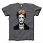 Frida Kahlo With Flowers Poster Artwork T-Shirt