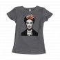 Frida Kahlo With Flowers Poster Artwork T-Shirt