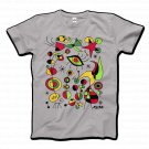 Joan Miro Peces de Colores Artwork T-Shirt