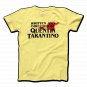 Written and Directed by Quentin Tarantino (with Blood) Artwork T-Shirt