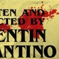 Written and Directed by Quentin Tarantino (with Blood) Artwork T-Shirt