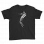 Miles Davis Playing his Trumpet Artwork Youth T-Shirt