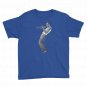 Miles Davis Playing his Trumpet Artwork Youth T-Shirt