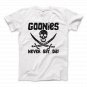 The Goonies Never Say Die Distressed Artwork T-Shirt