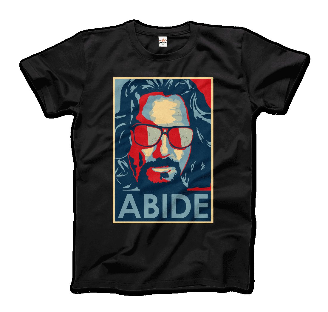 Big Lebowski Abide, Hope Style The Dude T-Shirt