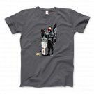 Banksy Anarchist Punk And His Mother Street Art Graffitti Artwork T-Shirt
