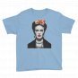 Frida Kahlo With Flowers Poster Artwork Youth T-Shirt