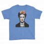 Frida Kahlo With Flowers Poster Artwork Youth T-Shirt