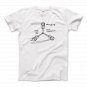 Flux Capacitor Sketch from Back to the Future Artwork T-Shirt