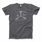 Flux Capacitor Sketch from Back to the Future Artwork T-Shirt