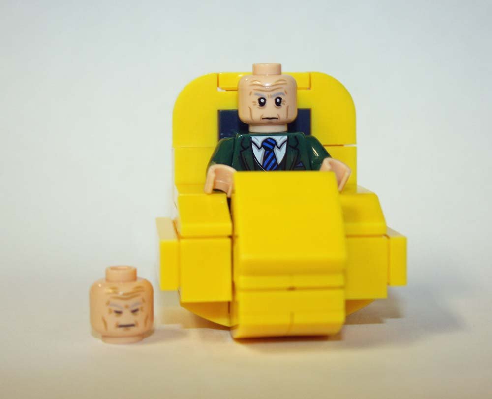 Professor X Xavier Deluxe X-Men Movie Custom Minifigure Bricks Semut Toys