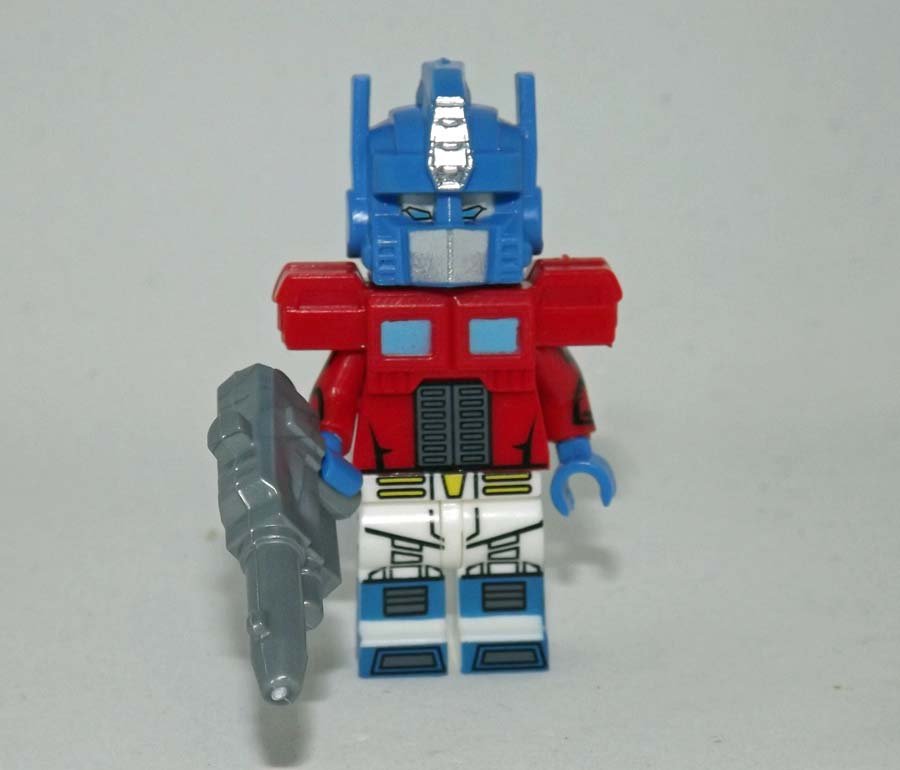 Optimus Prime Transformers cartoon Custom Minifigure Bricks Semut Toys