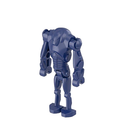 Star Wars Grey Blue Super Battle Droid Figure Model Set PG2253 Custom Minifigure Bricks Semut Toys