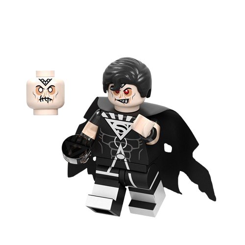 Super Heroes Super Heroes Black Lantern Superman PG1709 Custom Minifigure Bricks Semut Toys