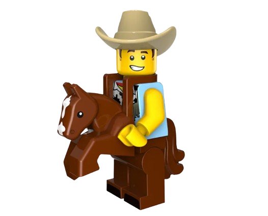 Pumpkin Series Costume Cowboy Fireworks Boy PG1247 Custom Minifigure Bricks Semut Toys