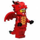 Pumpkin Series Costume Cowboy Fireworks Boy PG1237 Custom Minifigure Bricks Semut Toys