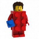 Pumpkin Series Costume Cowboy Fireworks Boy PG1242 Custom Minifigure Bricks Semut Toys