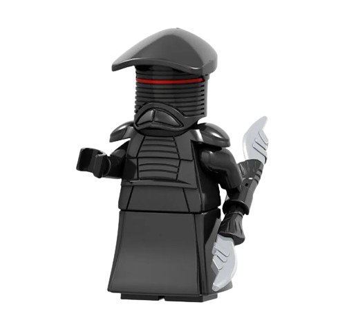 The Last Jedi Space Black Royal Guard Luke Skywalker PG821 Custom Minifigure Bricks Semut Toys